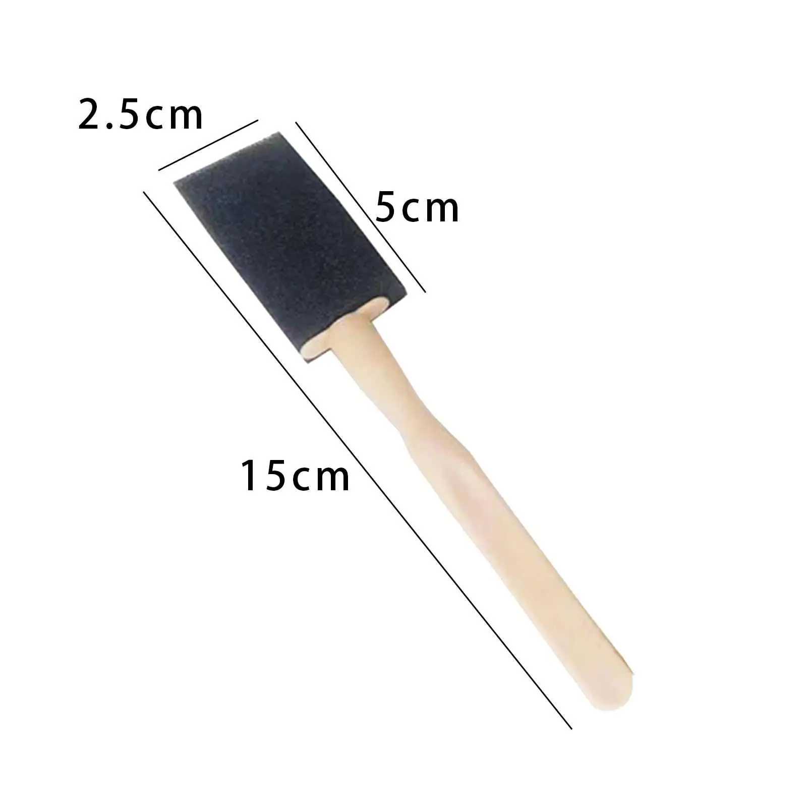 

Car Air Vent Brush Set Comfortable Grip Multipurpose Sponge Cleaning Brush