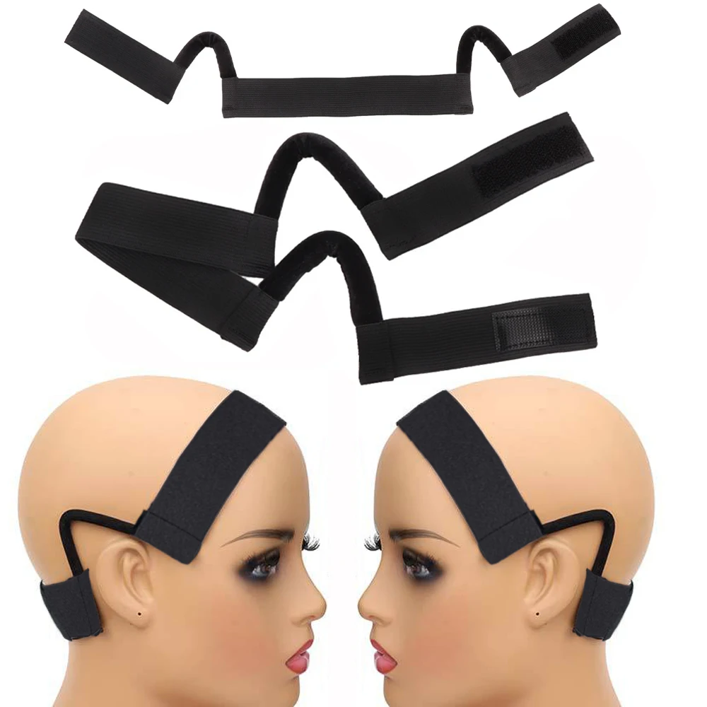 1/2/3 قطعة شريط شعر مستعار مريح من الدانتيل مع شماعة أذن وصل حديثًا شريط شعر مستعار مع شريط حافة من الدانتيل لحماية الأذن