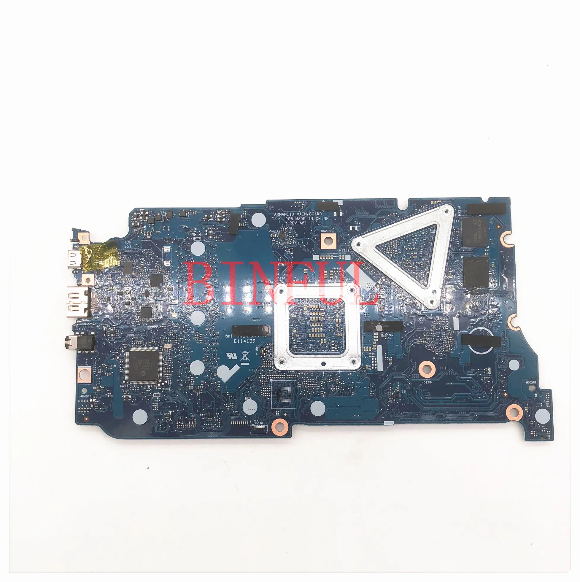 CN-0M8YX5 0M8YX5 M8YX5 Mainboard For Inspiron 13-5370 Laptop Motherboard ARMANI13 With SR3LB I5-8250U CPU 100% Fully Tested Good