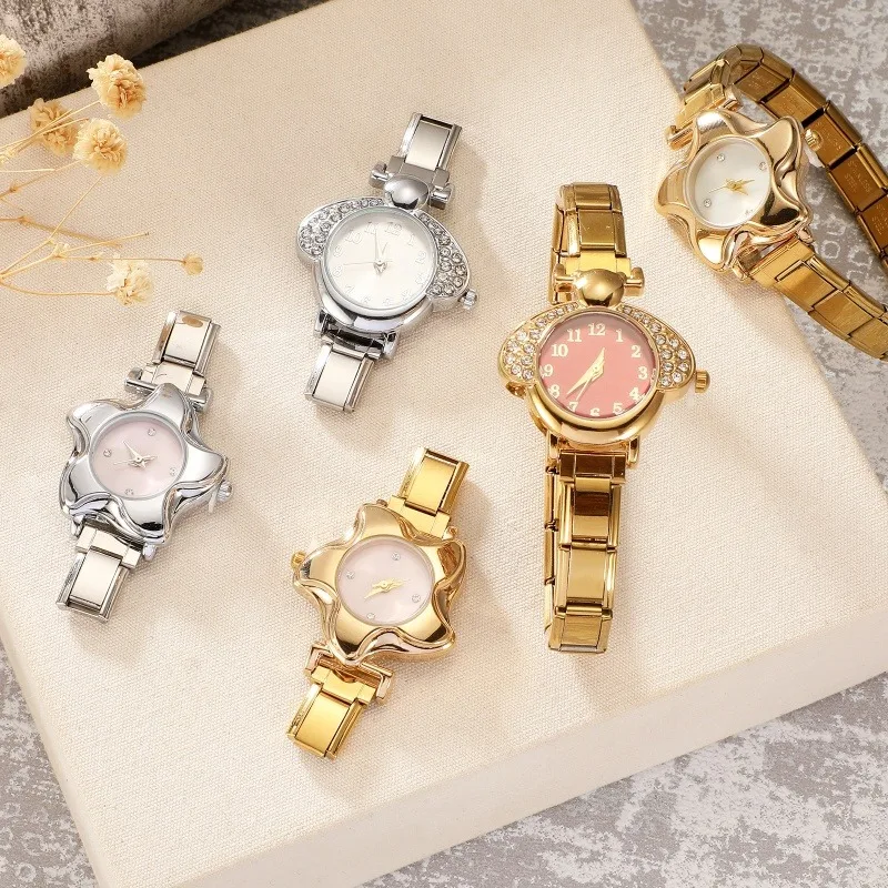 1PC Fashion Stainless Steel Ocean Series Seashell Starfish Watch Bracelet Bangle for Friend Birthday Men's Women's DIY Jewelrys view 2