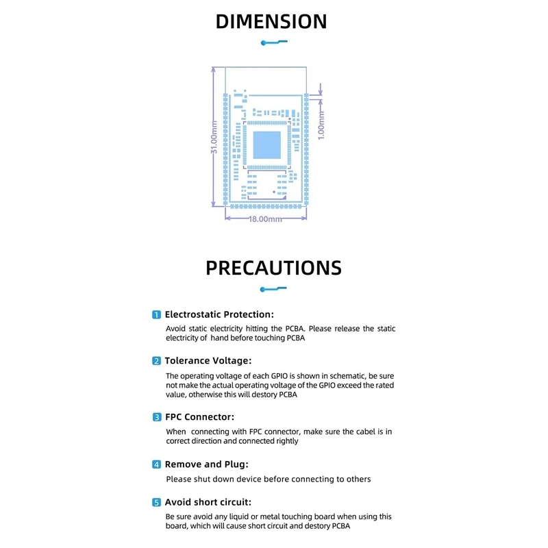 Remplacement de la carte mère pour Sipeed M1S Tech, BL808, RV64, 480Mhz, RV32, 320Mhz, NPU, BLAI, 100GOPS, 16 Moctets, éventuelles I, FLspatule, 2.4G, WiFi, BT, BLE