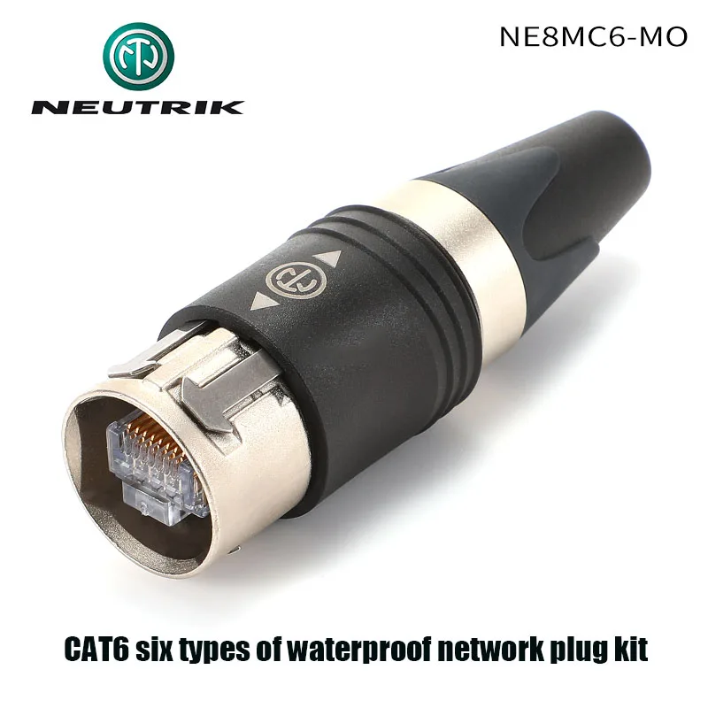 【nak】ANCHOR CX6 CAT6 CAT6A RJ45 Plug Connector for XLR Network Cable
