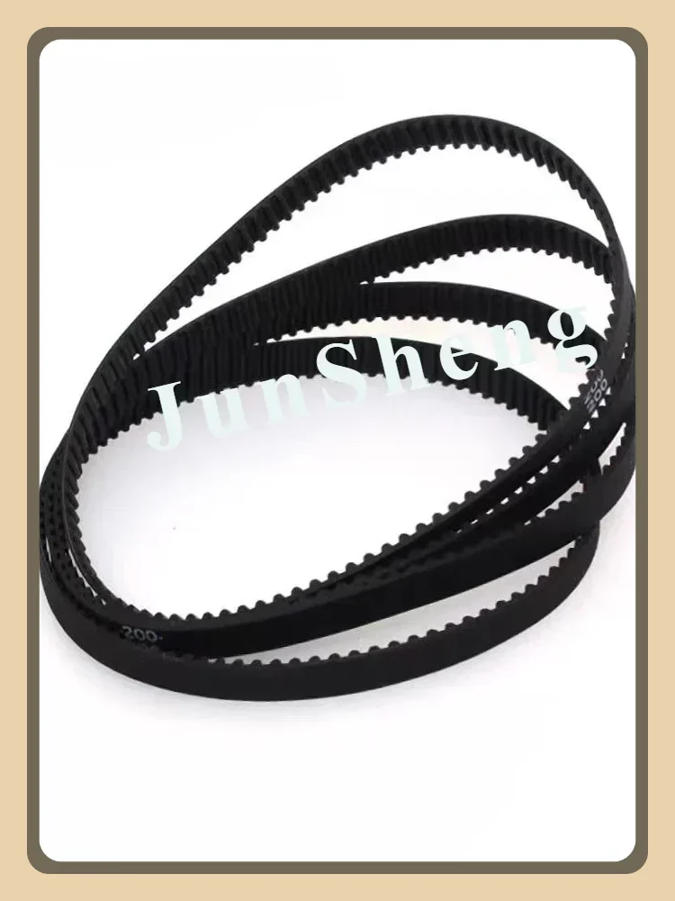 2GT/2M حزام ثلاثية الأبعاد قطع غيار الطابعة 2GT-180/182/184/186/188/200/202/204/206/208/210/212 مللي متر عرض 3.5 مللي متر/6/9/10/15/20/25/30 مللي متر