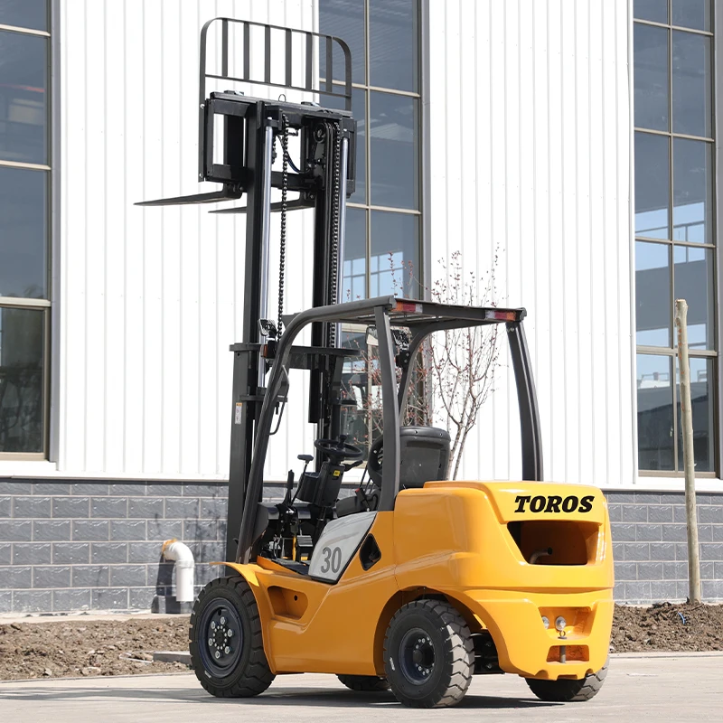 Powerful 3 Ton diesel Forklift, Full-duty Heavy-duty Loading and Unloading Machinery