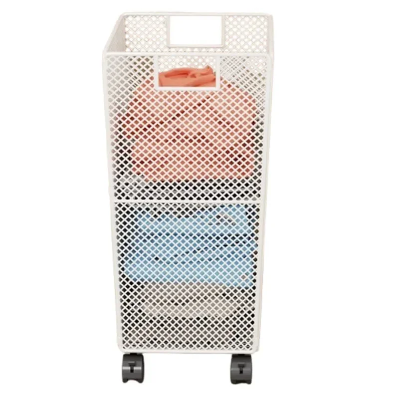 

Multi-function Wisp Empty Dirty Clothes Basket Home Mobile Bathroom Bath Organizer For Clothes Living Room Children Toy Basket