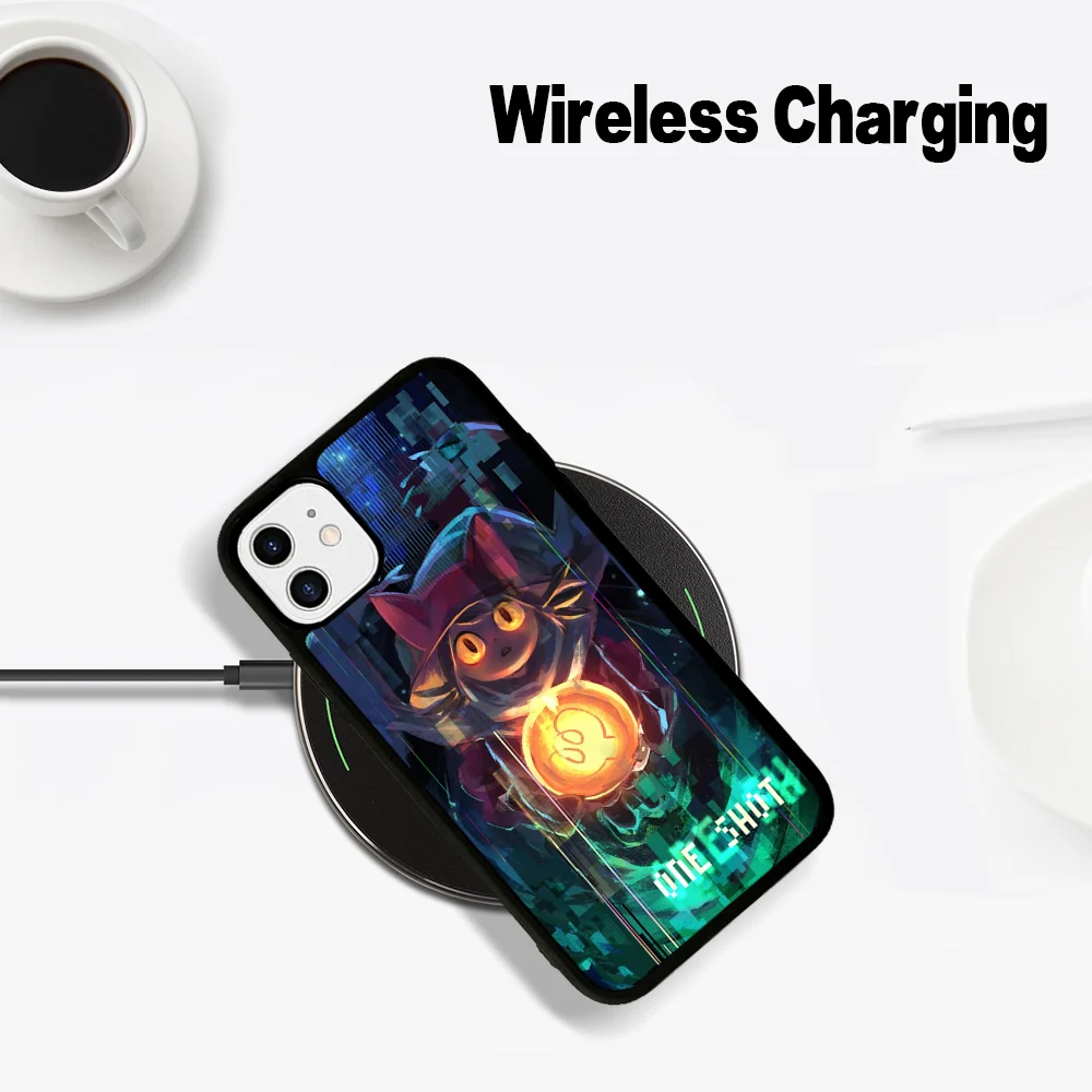 Game One Shot Niko Phone Case Magnetic Case For IPhone 16 14 13 12 11 15 Pro Max Plus For Magsafe Wireless Charge Cover