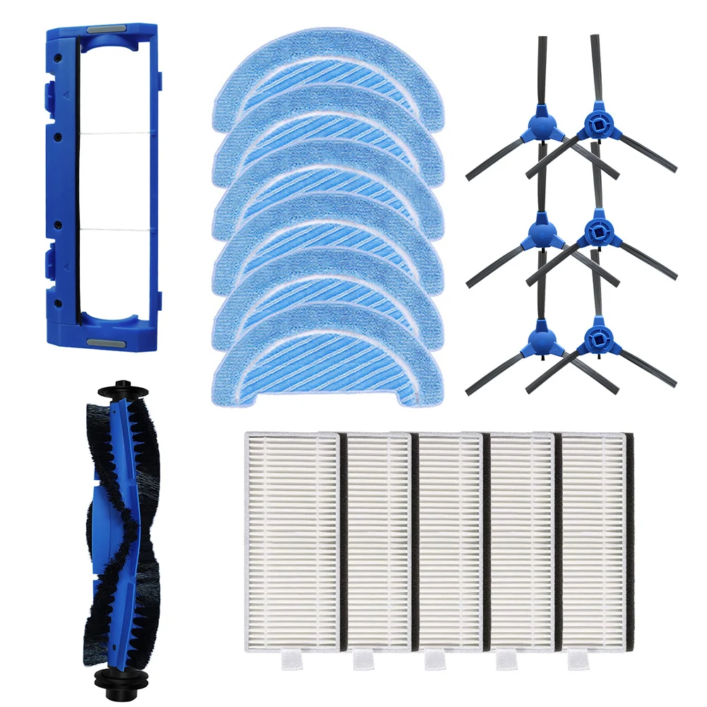 Di ricambio Per Cecotec Conga 990 Vital / Conga 999 Vital Robot Aspirapolvere Pezzi di Ricambio Principale Spazzola Laterale Filtro Mop Rag