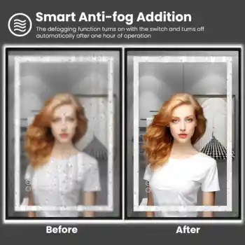 8 best sales Smart mirror in bathroom android - №3