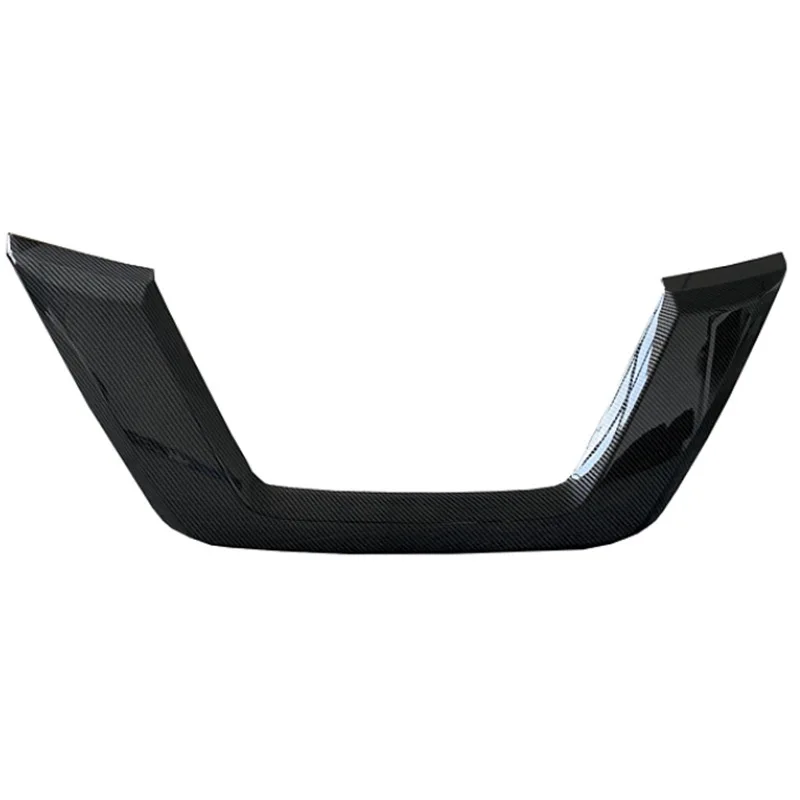 Front Grille Trim Molding Outer Decor Frame Strip U Center Grid Replacement Fit For Nissan X-Trail XTrail T32/Rogue 2017-2020
