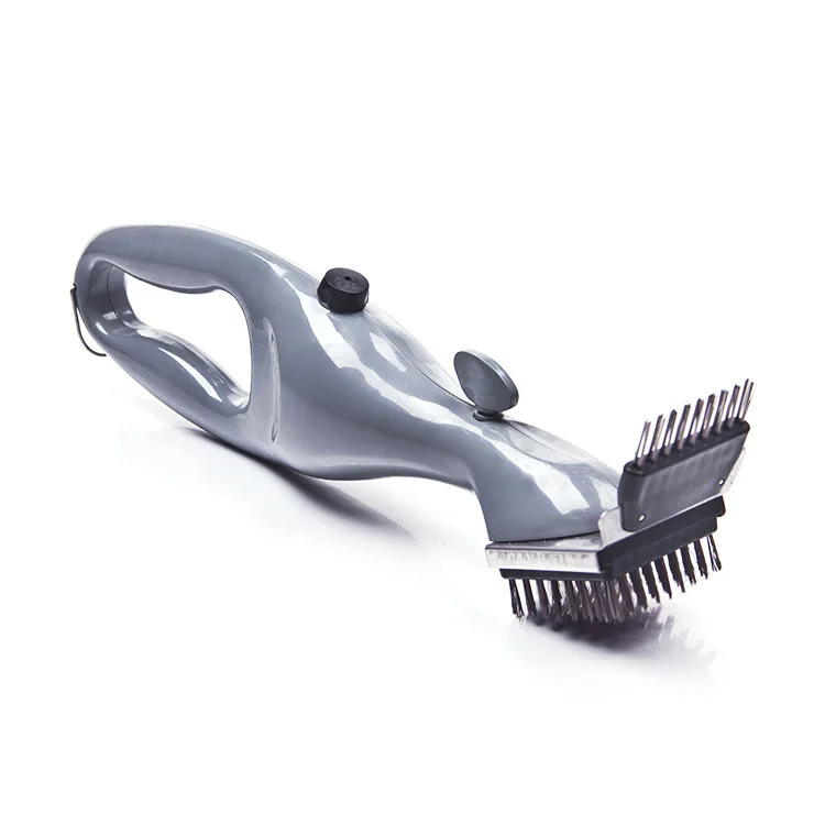 

Stainless steel barbecue brush outdoor grill cleaning tool household kitchen fumes stain cleaning brush