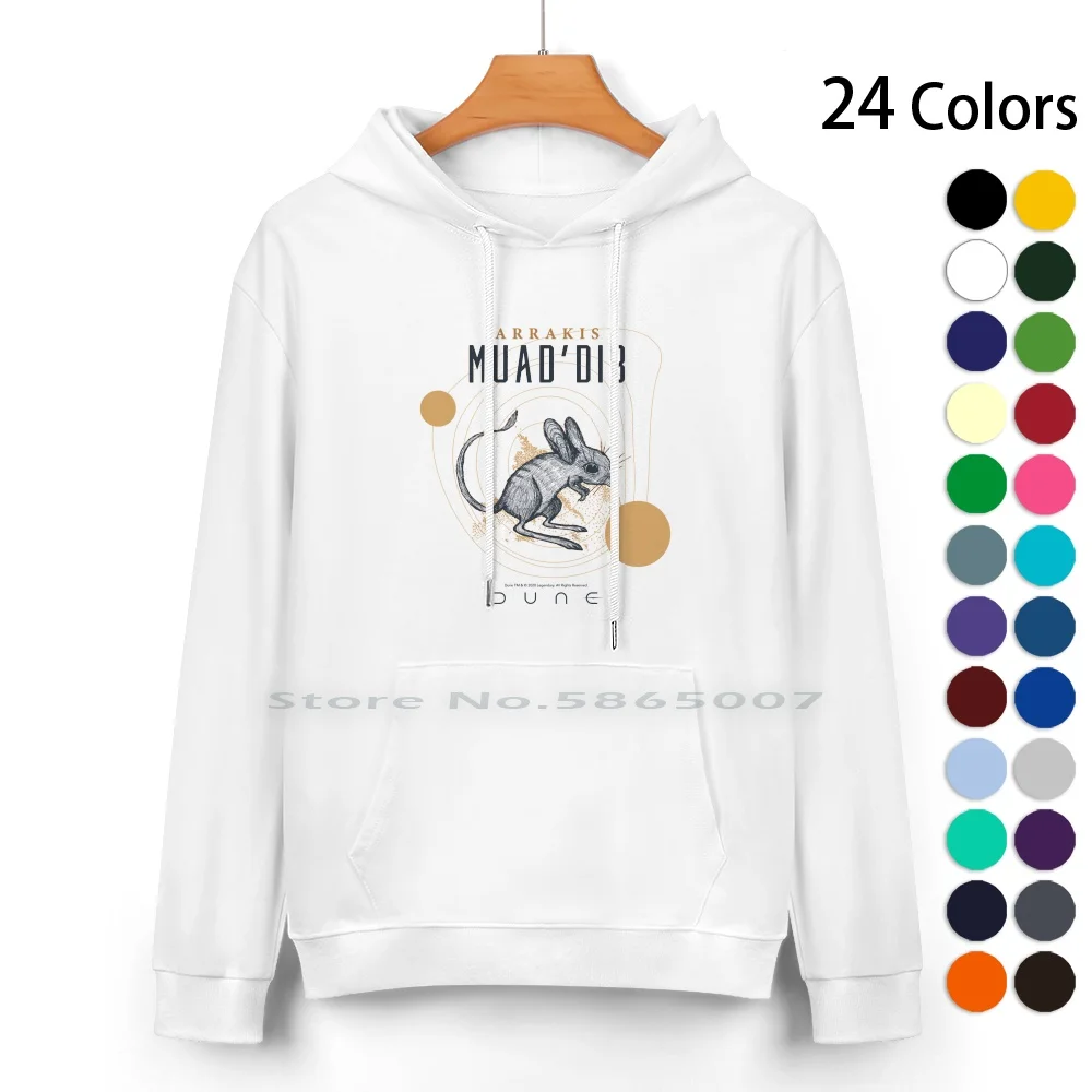 2020 Muad' ; Dib Pure Cotton Hoodie Sweater 24 Colors 2020 Movie Dunen Fan Art Rbpartnerprogram Arrakis House Atreides