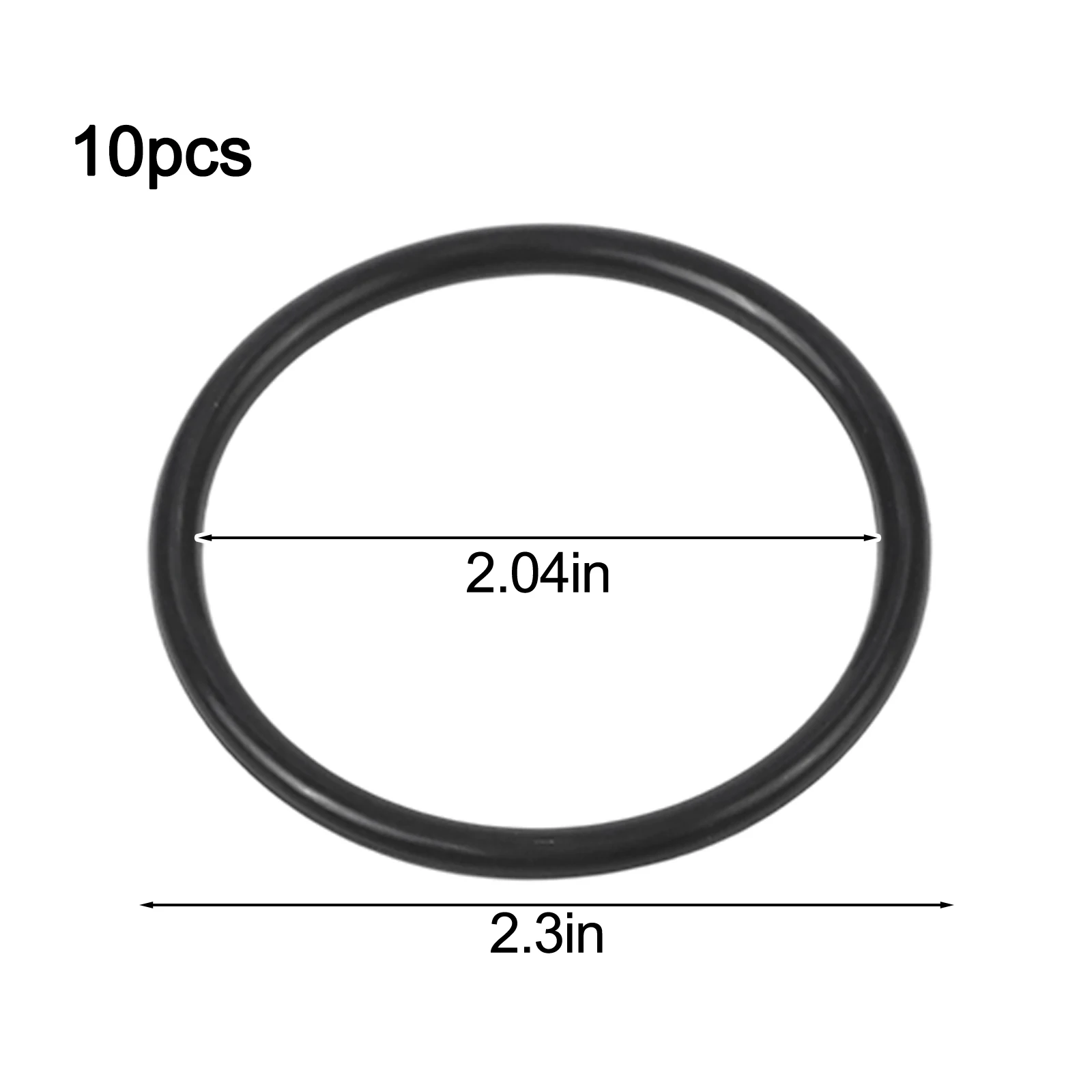 Replacement Rubber O Rings for Pentair For SuperFlo Pool Pump 10 Pieces for Enhanced Sealing and Functionality