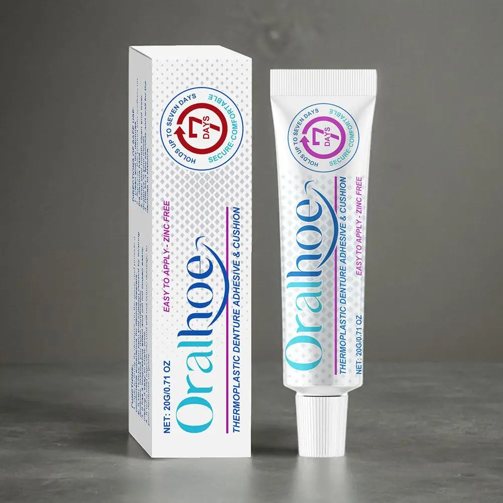 Adesivo Termoplástico para Dentaduras: Cuidados Duradouros para Próteses Dentárias, Cola Sólida Portátil para Saúde Bucal e Beleza dos Dentes