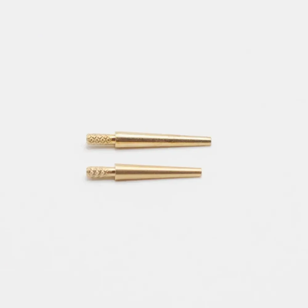 1000Pcs Dentistry Brass Dowel Pins Monolithic Copper-Based for Dentist Treatment Enhanced Dentistry Tool