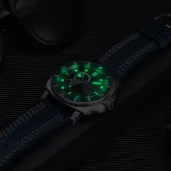 PAGANI DESIGN 2024 原創 43MM 男士自動機械腕錶 NH39 200米防水 AR 藍寶石鏡面男士腕錶 8 最佳銷售 43毫米手錶 - №1