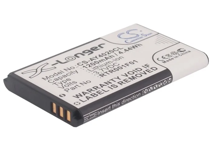 

CS Cameron Sino Kerui New 1200mAh Replacement Battery for 4027, 4070, NTTQ81EAE6, NTTQ82EAE6