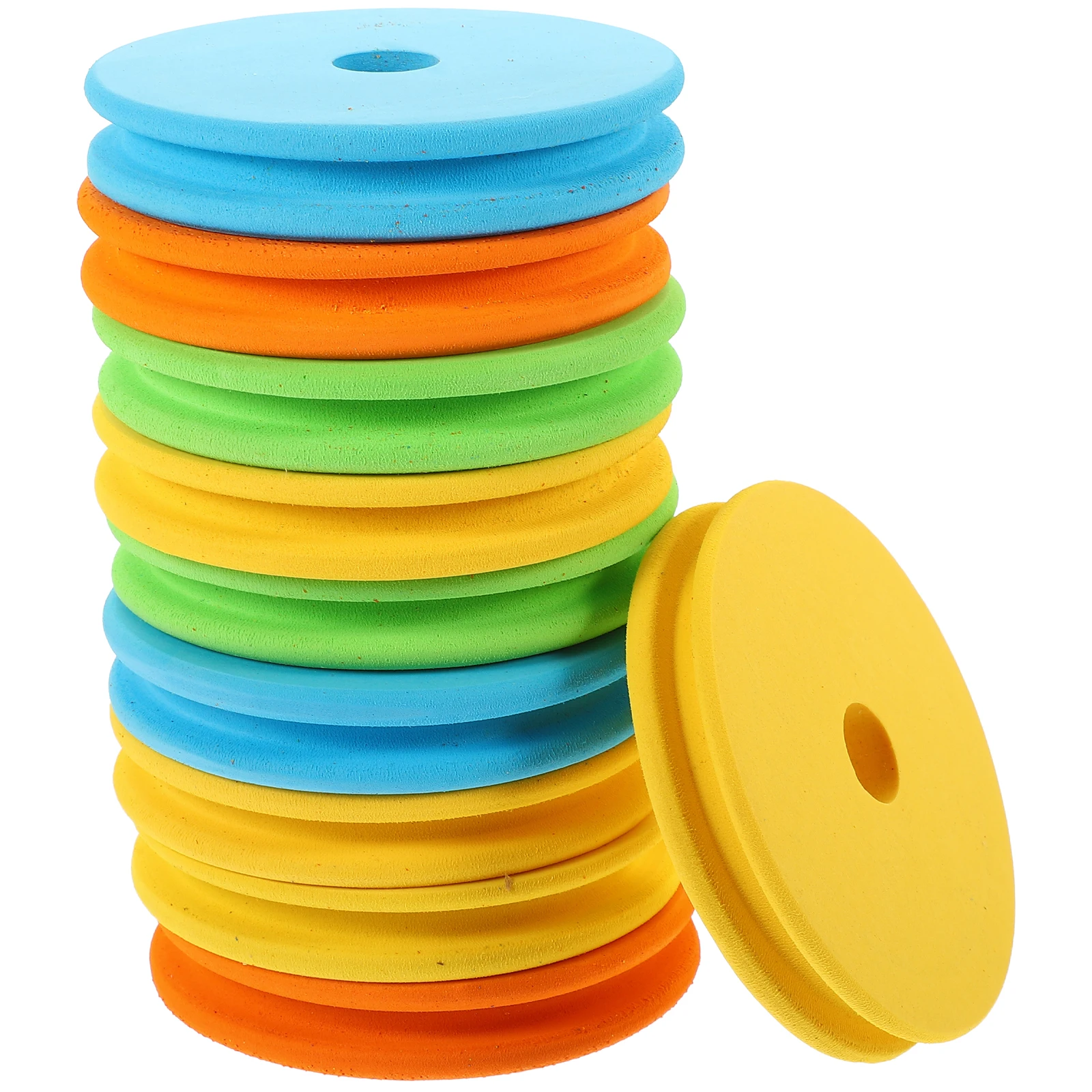 

10pcs Fishing Foam Spools Large Diameter Durable Storage Tool for Fishing Wire Line Winder Tackle Holder Bobbins