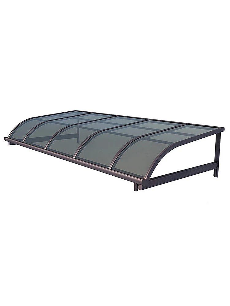 

Aluminum alloy canopy outdoor rainproof balcony household door head courtyard eaves sun shed yard villa rain shade