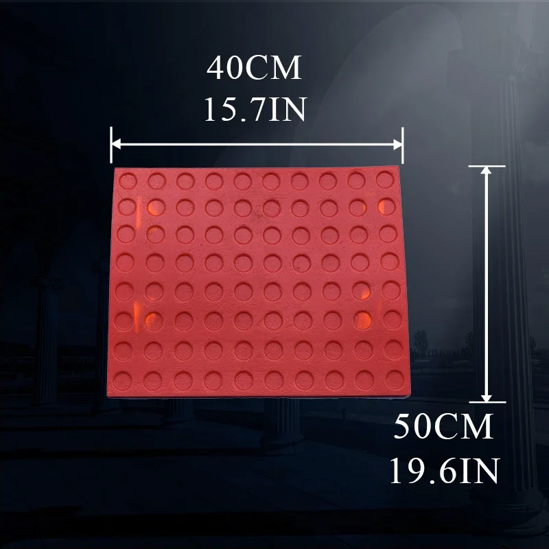 Decorative Wall Veneer Stone Concrete Stamp Mold Silicone Tactile Paving Molds for DIY Concrete Project
