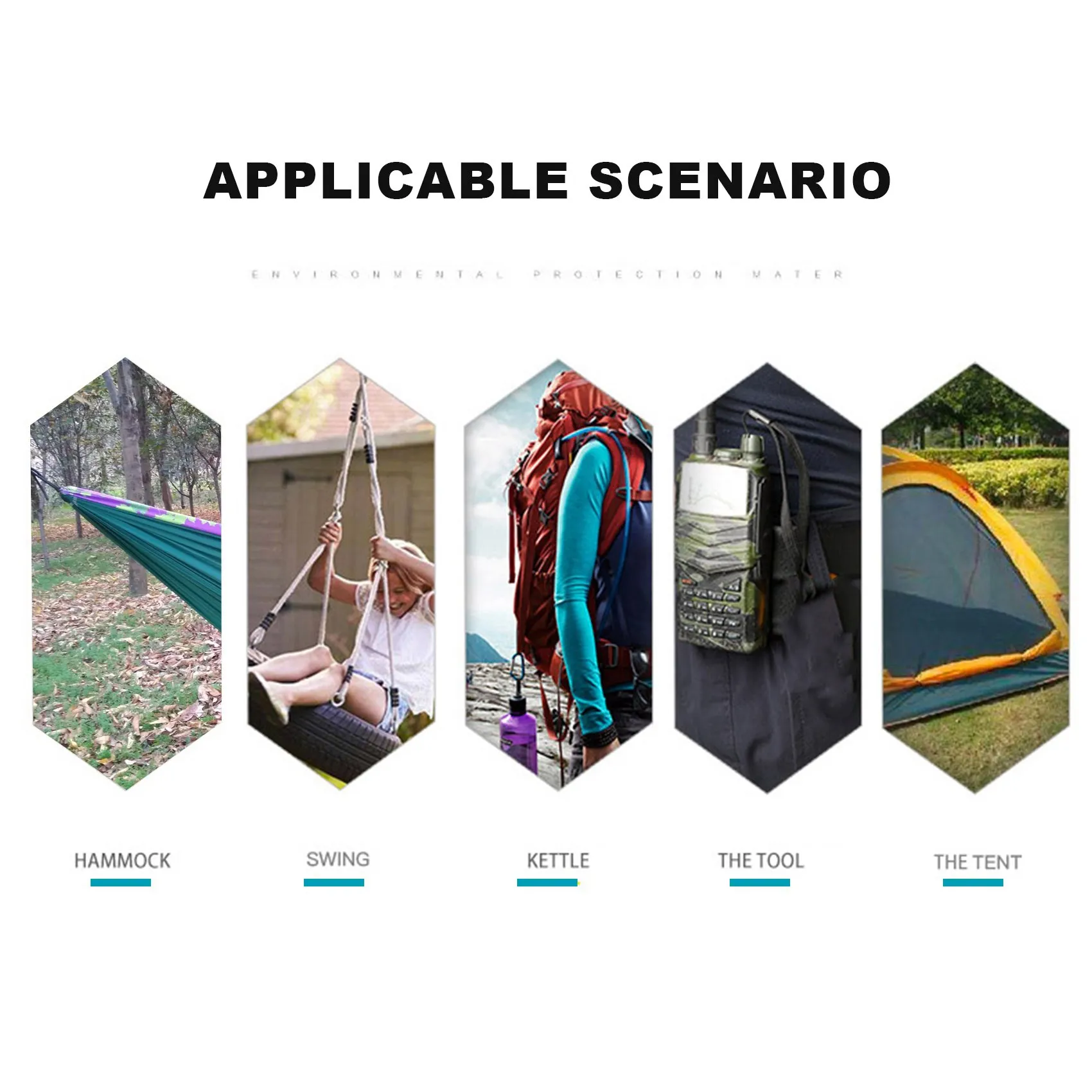 

ABWP-6Pcs Stainless Steel Spring Snap Hook Carabiner, Small Carabiner, Stainless Steel Clips For Flags Climbing(M6 And M8)