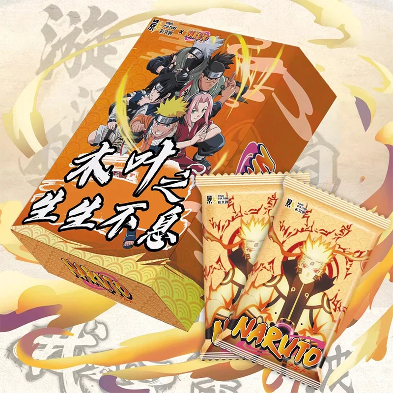 Tarjeta Conmemorativa de la Segunda Colección Naruto Shadow Wenchuang - Moneda de Oro Temporal de la Serie SSR SLR Ninja World's Progress