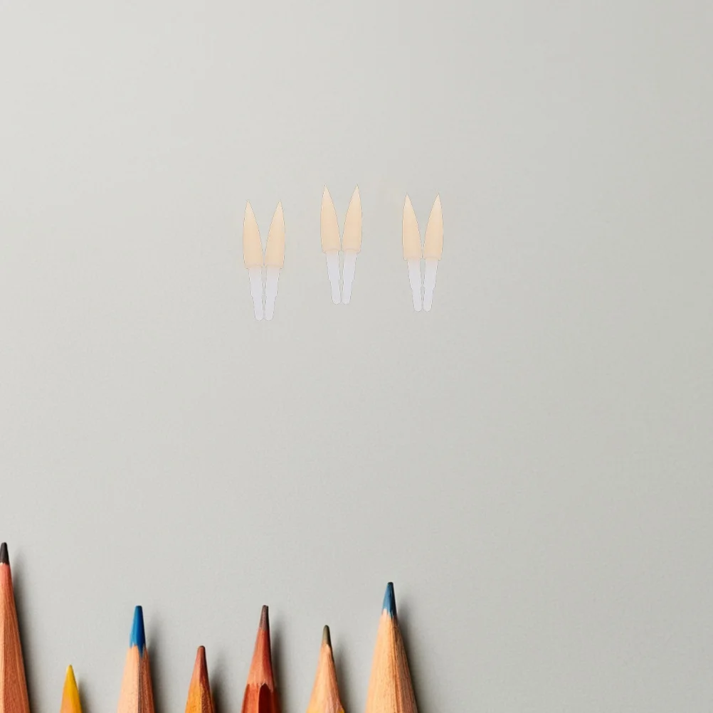 

40 шт., мягкие губчатые наконечники для ручек для каллиграфии, гладкие, нежные, письменные, универсальные типы чернил, портативный дизайн