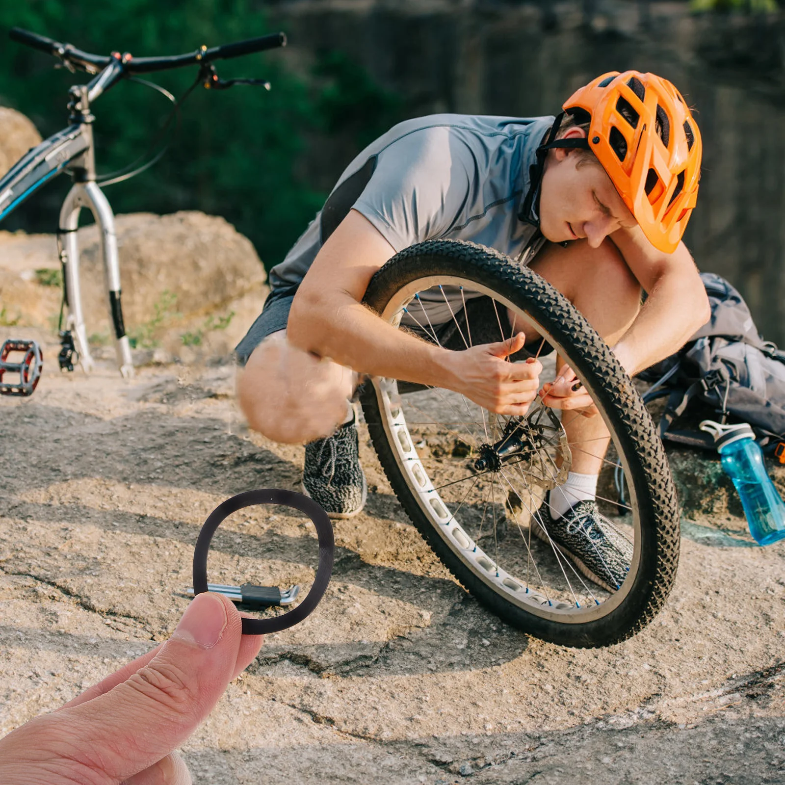 

30Mm Bottom Bracket Adapter Sleeve Crank Spacer Bicycle Repair Part Durable Easy Installation Washer Bearing Bracket Shaft Bike