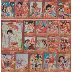 Anime One Piece LNR Series Collectible Cards Monkey D Luffy Nami Uta Chopper Nico Robin Christmas Birthday Gifts Children's Toys