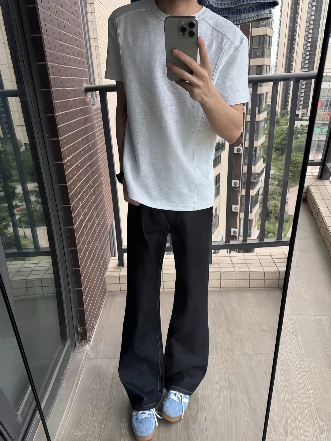 

Мужские прямые джинсы Cleanfit Original Cowboy, весенние, в американском стиле High Street, черные, молодежные, повседневные