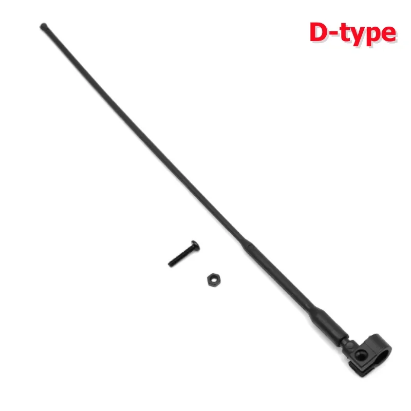 Antenna di simulazione in nylon 1/8 1/10 RC Crawler Auto Linea di segnale decorativo per Axial SCX10 Traxxas TRX4 D90 CC01 Parti di aggiornamento