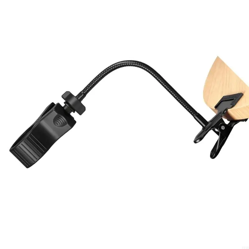 Mic Stand Microphone Stand Flexible Gooseneck Arm Clamp Holder Adjustable Clip Base for Desk Table Tripod Mounting 