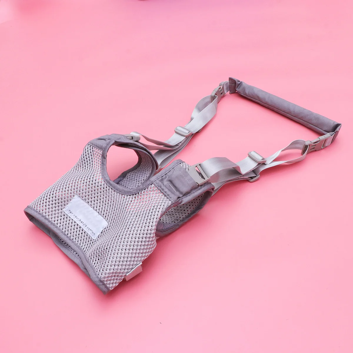 

Съемный детский прогулочный ремень для малышей, регулируемый прогулочный ремень, удобный анти-потерянный ремень для детей, серый