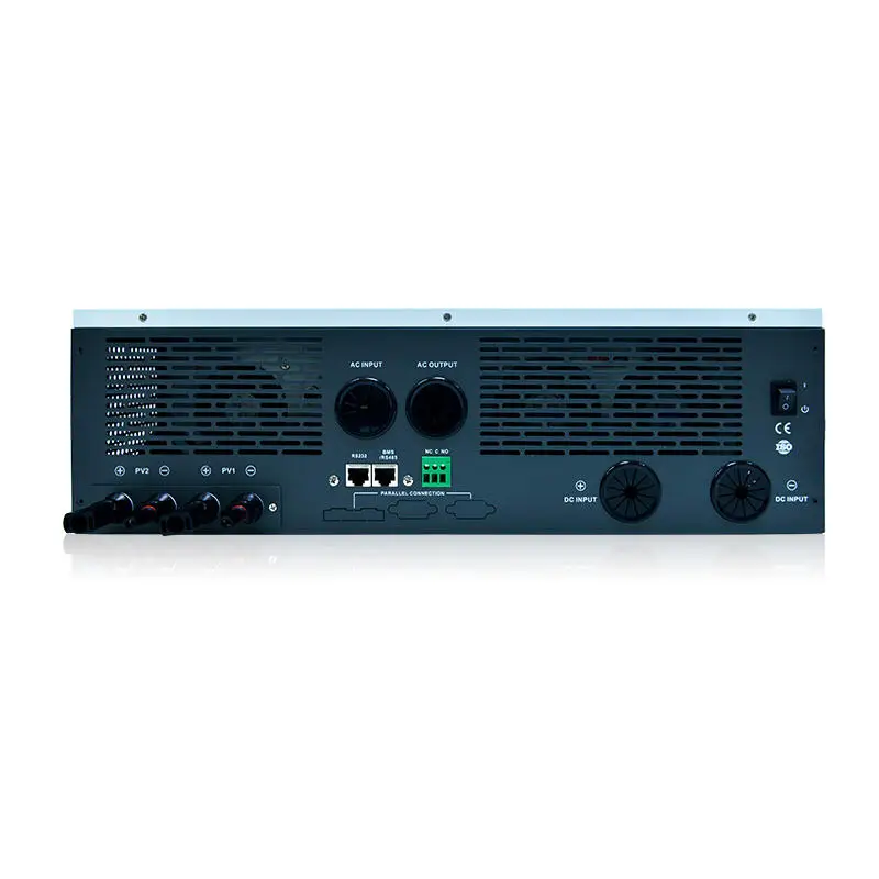 10kw 220/230v Single Phase Max Pv 11000w Solar Off Grid Hybrid Inverter 11kw 48v 2 Mppt Charger Dual Output - view 2