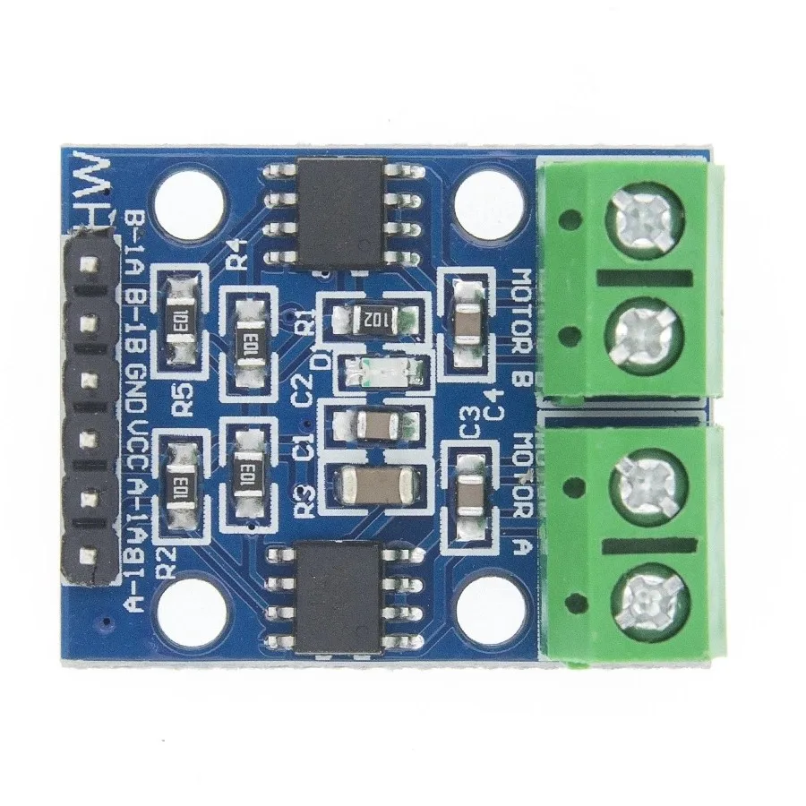 Placa controladora de Motor paso a paso L9110S DC, Motor paso a paso de puente H, módulo de motor CC Dual para placa controladora de controlador L9110, 2 uds.