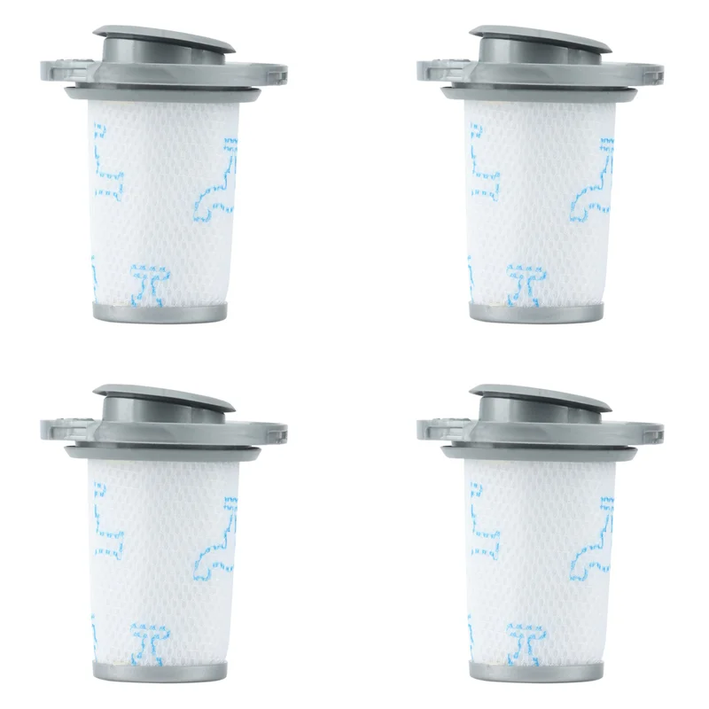 A44T 4X لمرشح Rowenta ZR009006 للمكنسة الكهربائية اللاسلكية X-Force Flex 8.60 القابلة للغسل