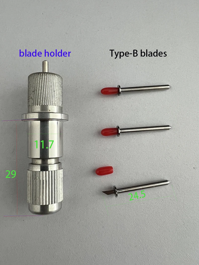 JWEI Blade Holder 11.7mm Round Snap blades Knife for Jingwei IECHO AOKE SMITTE RZCUT AOKE AOL Digital Cutting potter Machine