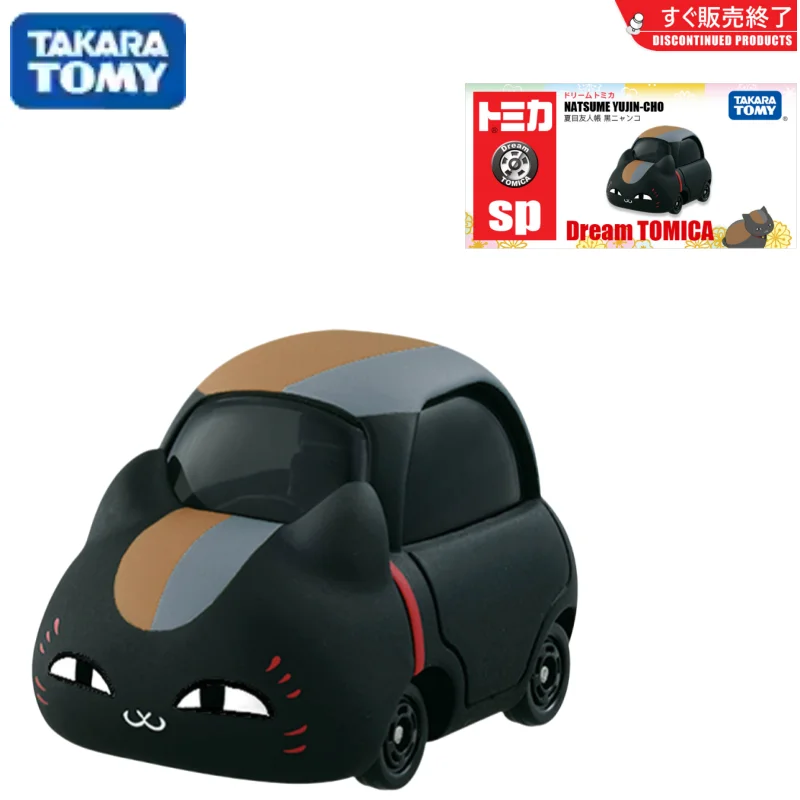 TAKARA TOMY 1:64 Natsumi Friend Account Black Cat teacher car 187981 alloy roller miniature model, adult decoration, boy toy