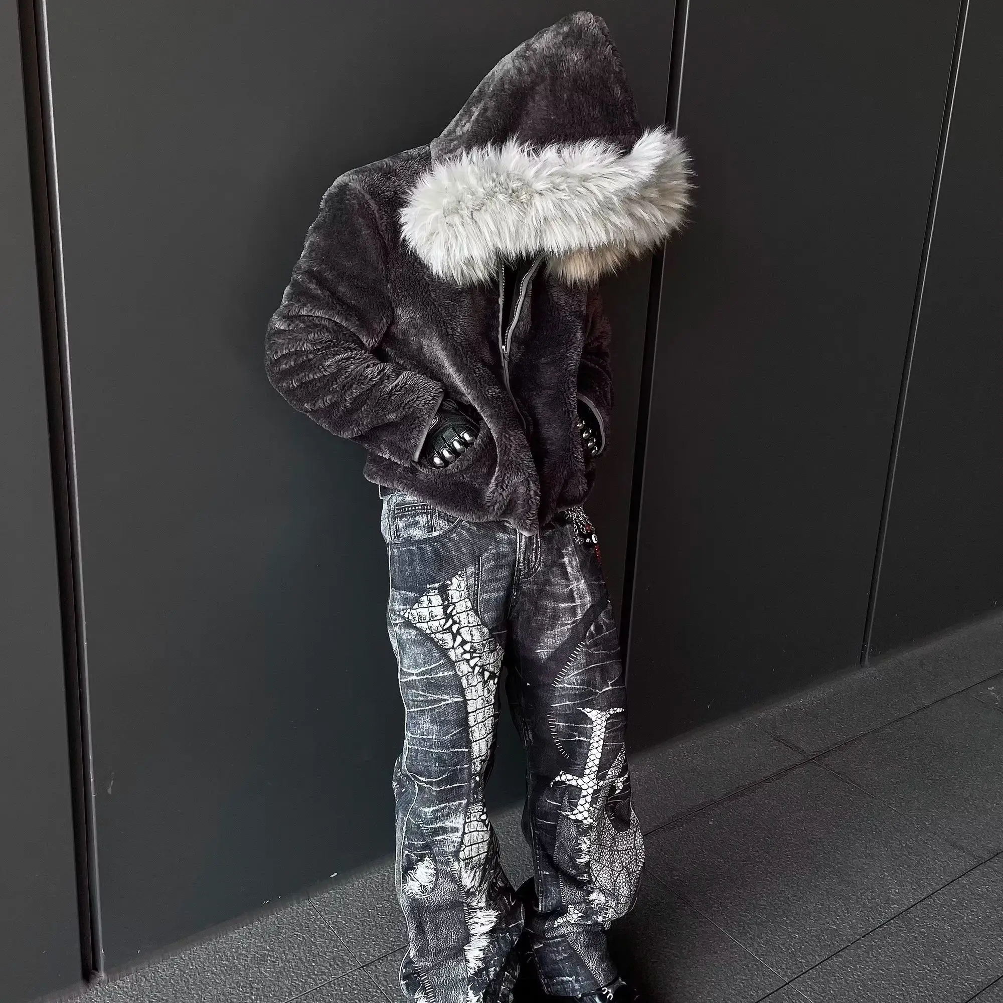 معاطف سوداء قصيرة سترات أمريكية عتيقة سترات ضيقة Gotihc سترات خارجية هاراجوكو للسيدات بأكمام طويلة ملابس ضيقة Y2k