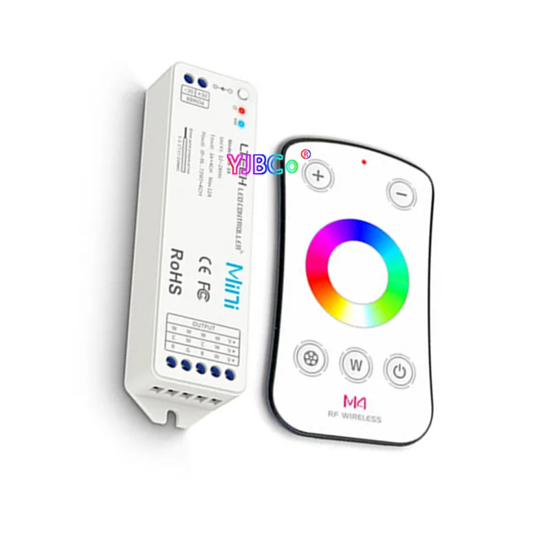 12V 24V 2.4G Mini RF wireless Remote set Single Color /CCT/ RGB/RGBW /RGBCCT led Strip Controller monochrome Light dimmer switch