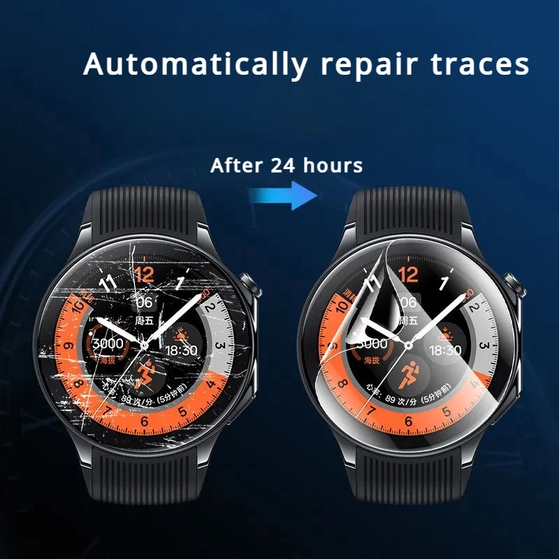 1/2/4/6pcs TPU Soft Smartwatch Clear Protective Film For OPPO Watch X Display Screen Protector Cover Smart Accessories
