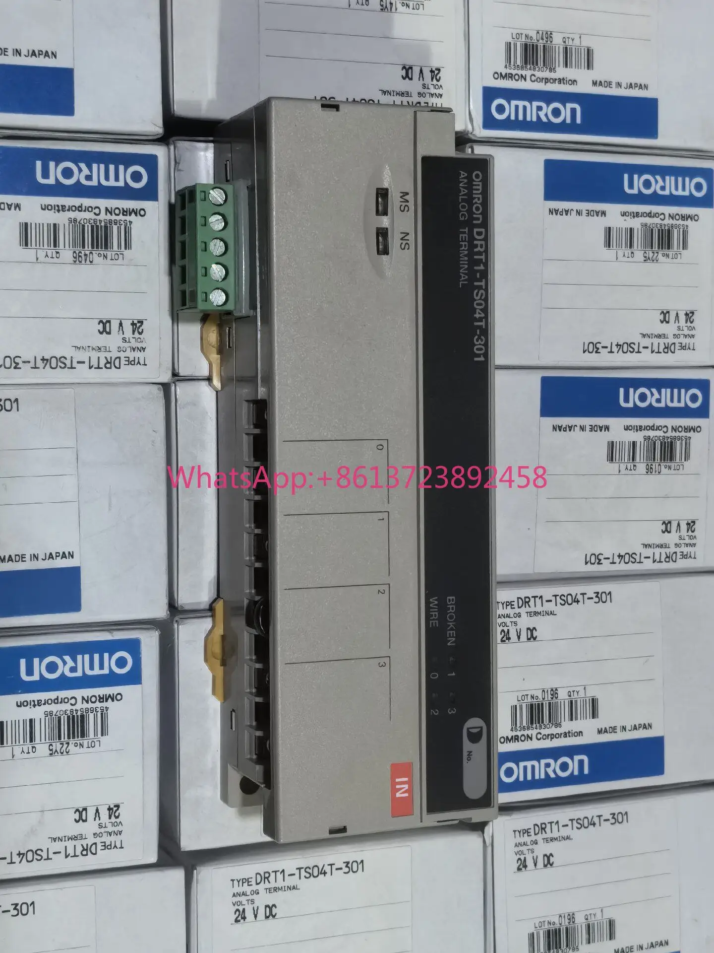 OMRON DRT1-TS04T-301 analog end point module, high quality