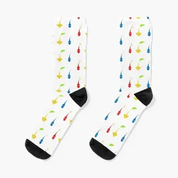 Pikmin characters Socks retro set Women Socks Men's