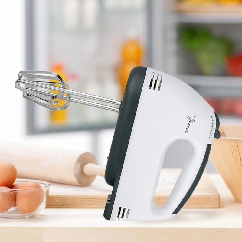 100W Electric Food Stand Mixer Cream Blender Dough Kneading 7 Speed Cake Bread Chef Machine Whisk Eggs Beater 220V Dropshipping
