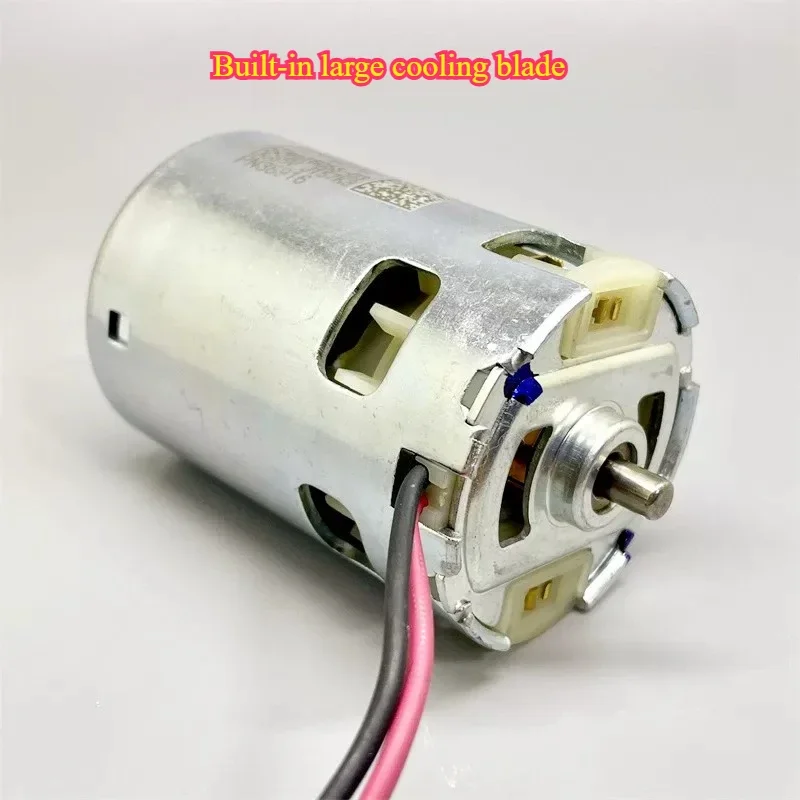 AEM816055-03 DC Motor 12-60V 56V 15500RPM High-powered Front Ball Bearing 12-pole Inner Rotor Built-in Cooling Blade 67.8*47.8mm