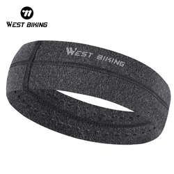 WEST BIKING Cycling Sweatband Unisex Sport Sweat Headband Anti-slip Breathable Yoga Exercise Running Fitness Hair Sweat Band