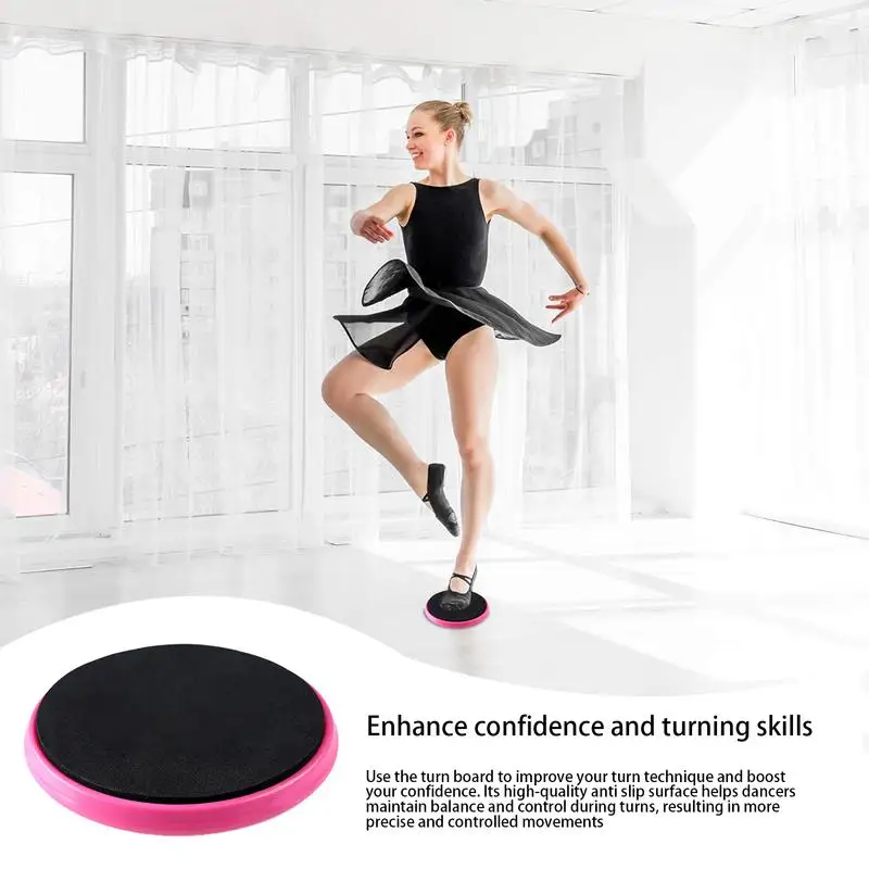 Ballet Turning Board Ballet Pirouette Dance Spinner Disc Dance Equipment With Non-Slip Surfaces For Dances Gymnasts Figure Skate