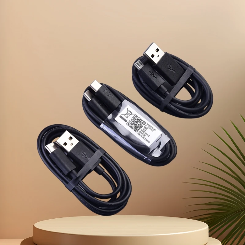 For Motorola 1M USB Micro /Type C/Type C to Tipo C Fast Turbo Charging Data Cable For Moto Edge 40 30 20 G96 G56 E15 E14 G35 G85