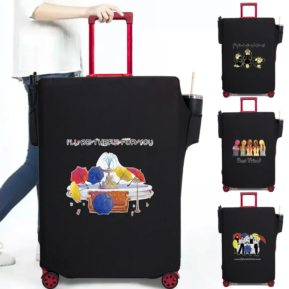 

Luggage Protection Cover Bag Travel Accessories Luggages Pull Rod Box Covers Multi Pocket Dust Elastic Supplies18-32Inch