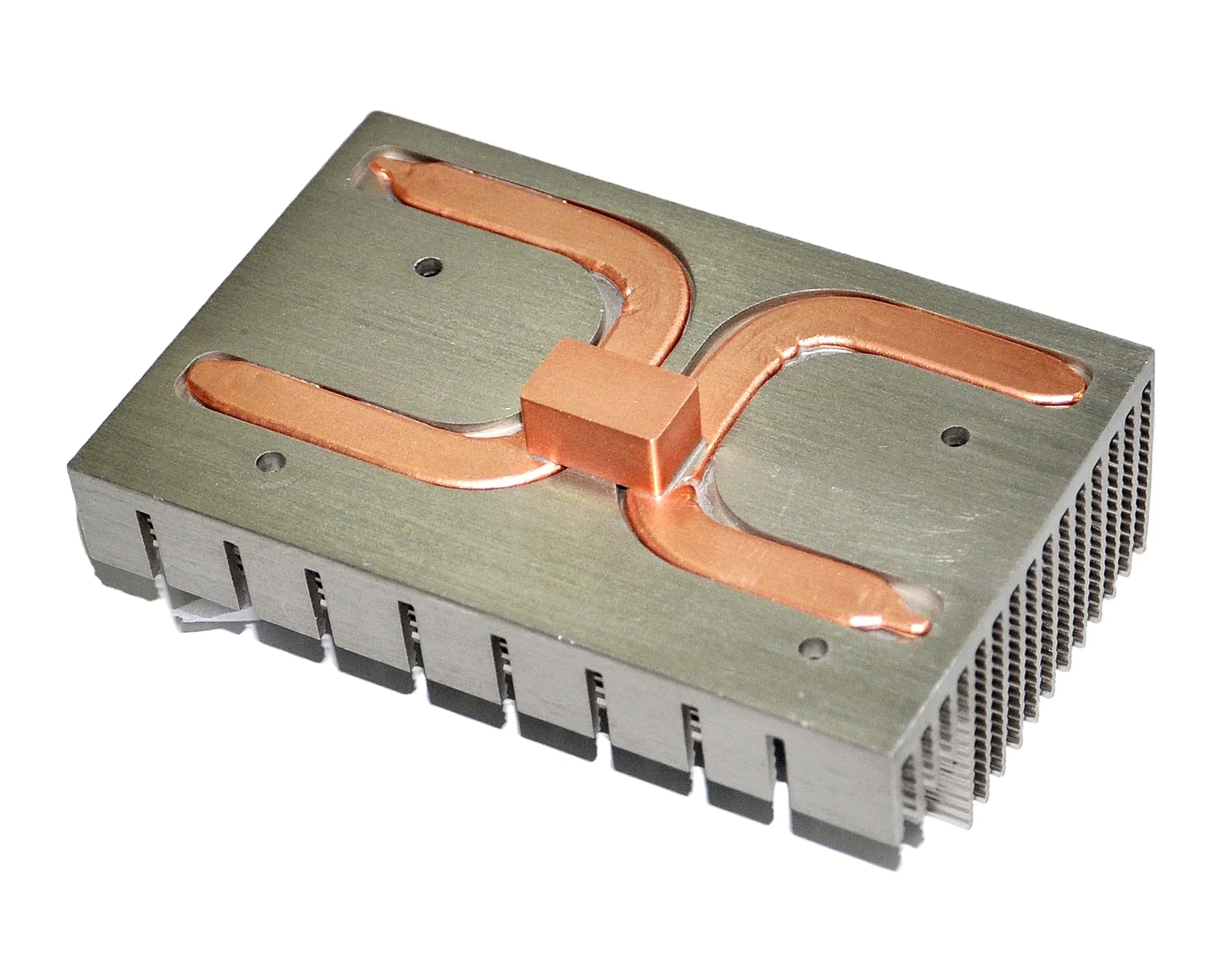 Copper heat pipe heat sink