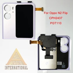 3.26'' Amoled Original For Oppo Find N3 Flip Back Cover LCD PHT110 External Display Touch Digitizer For Find N2 Flip PGT110